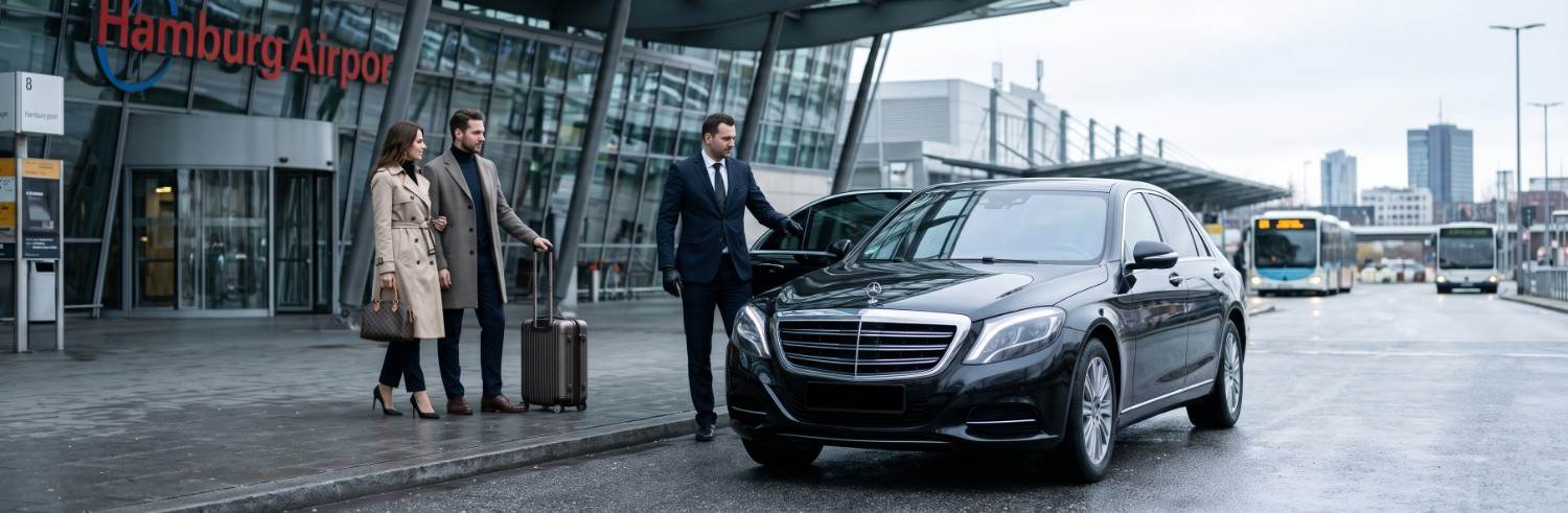 Mercedes S-Class with Private Driver from HAM Airport